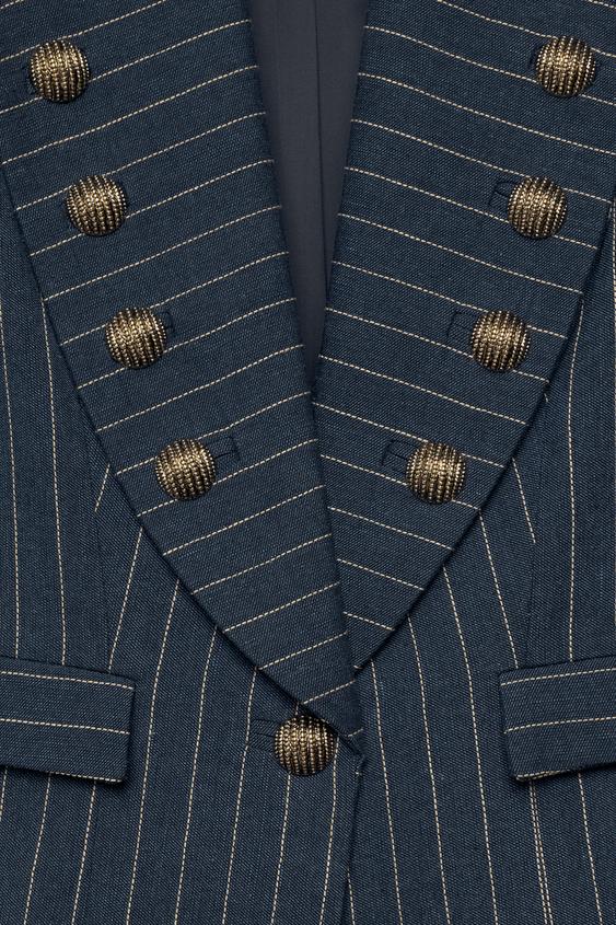 PINSTRIPE BLAZER view 3