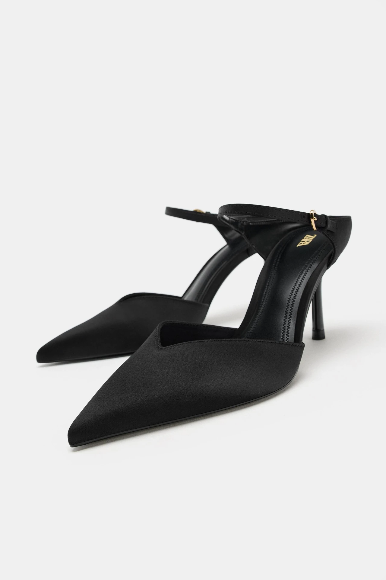 Heeled Shoes with Buckle Detail view 2