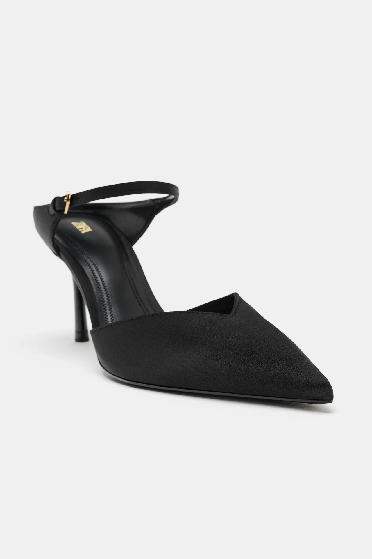 Heeled Shoes with Buckle Detail view 3