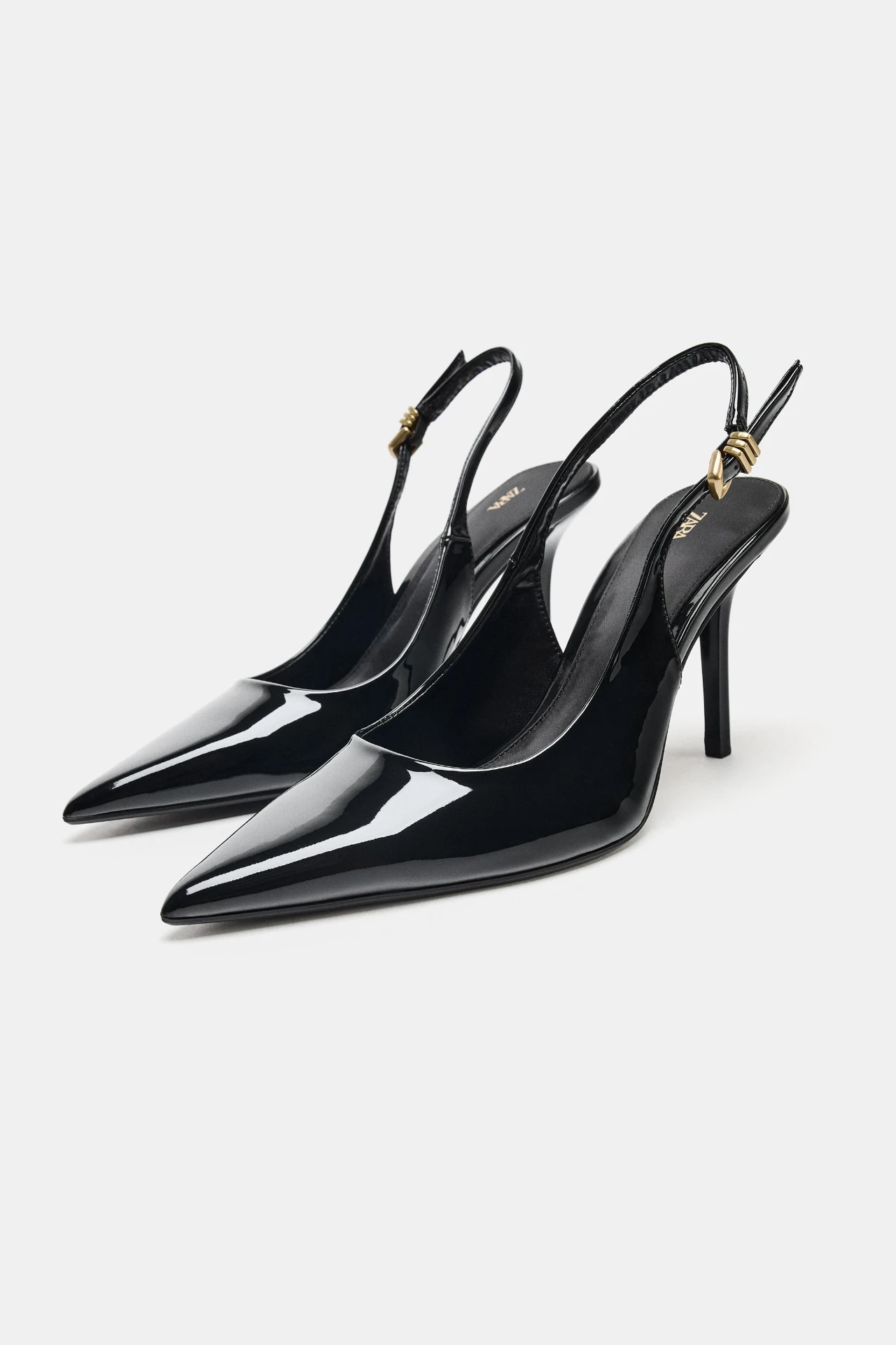 Metal Buckle Heels view 2