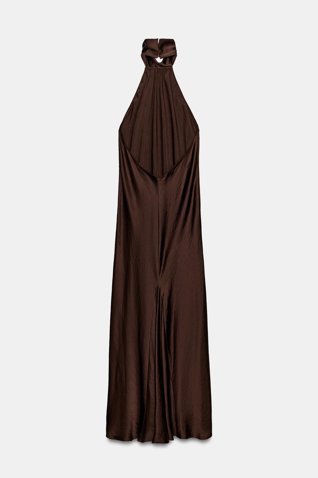 ZW COLLECTION HALTER NECK LONG DRESS view 2