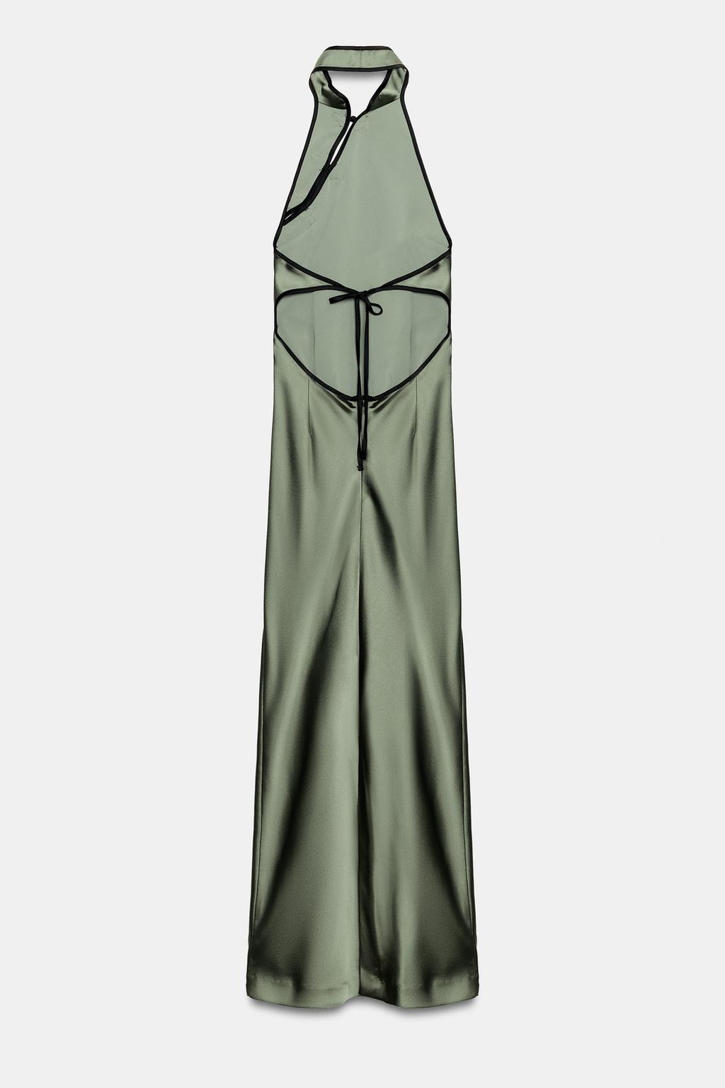 JACQUARD MIDI DRESS WITH FROG FASTENING view 5